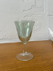 Vintage Multicoloured Iridescent Short Glasses