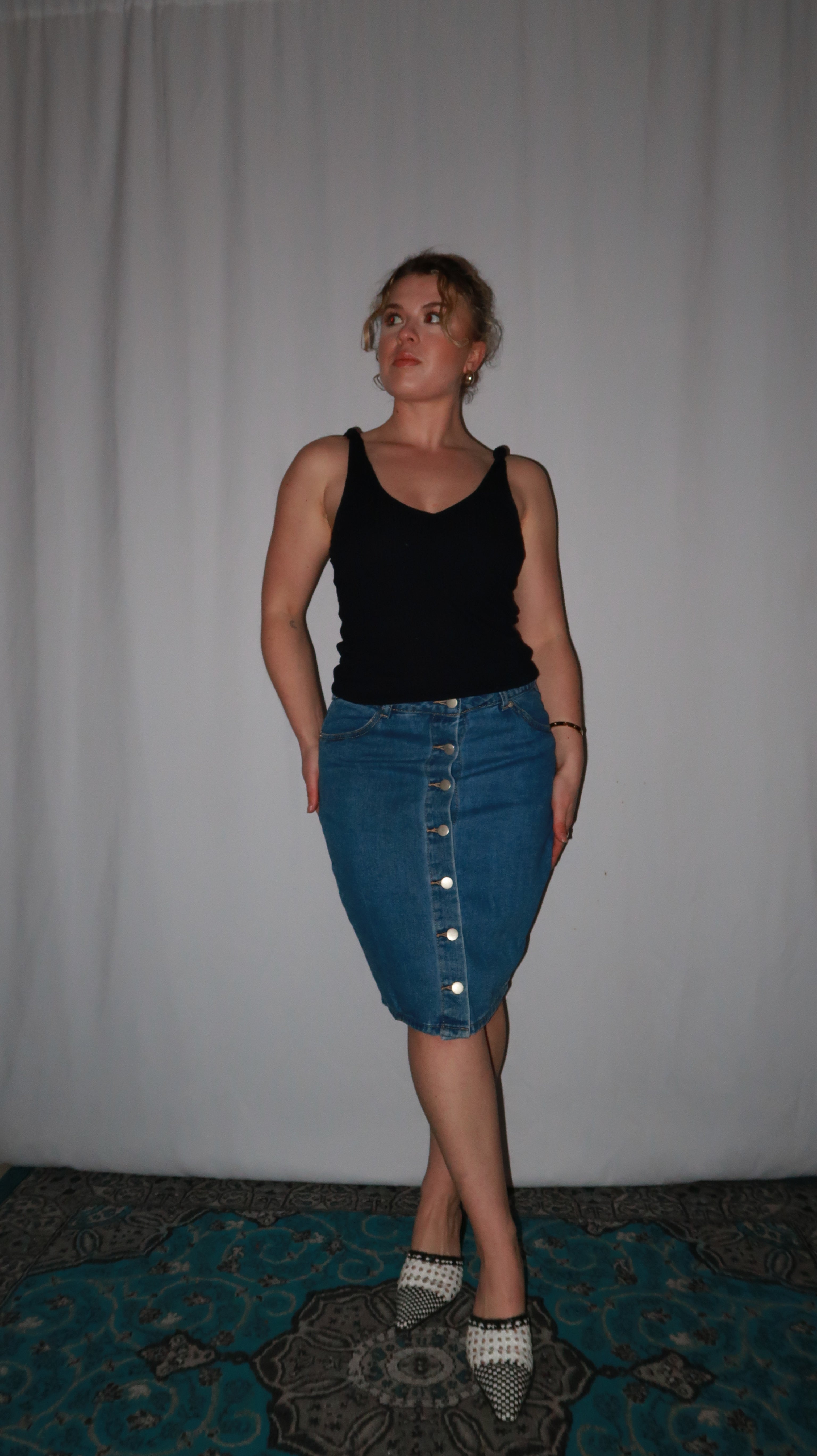 Denim Skirt 24