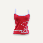 Vintage y2k Snoopy Print Cami