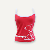 Vintage y2k Snoopy Print Cami
