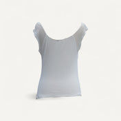 Vintage Whimsical White Lace Cami Size 18