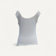Vintage Whimsical White Lace Cami Size 18