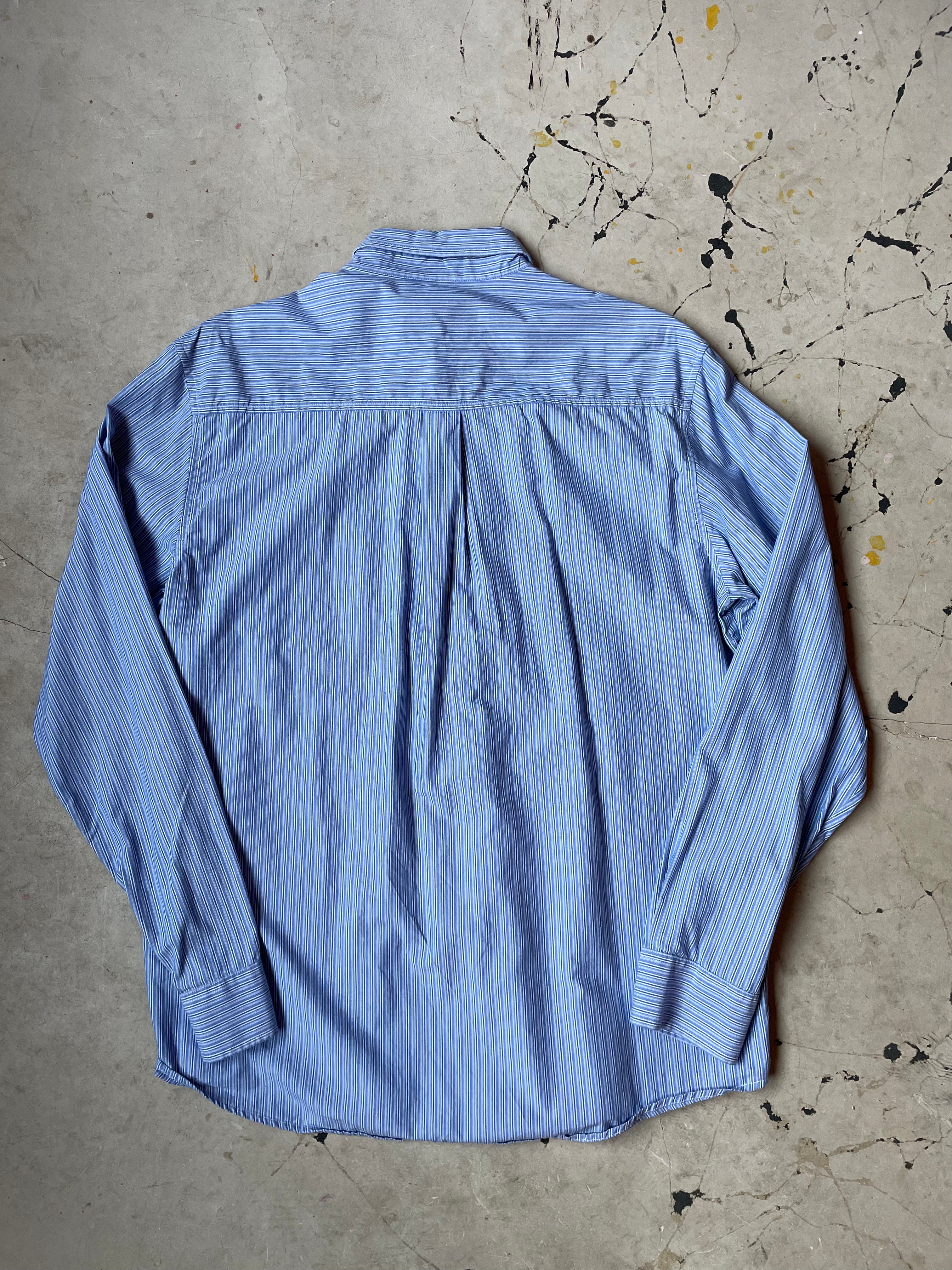 Carhartt WIP Pale Blue Stripped Shirt