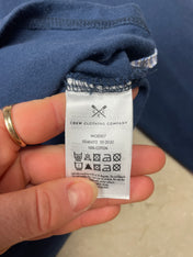 Navy Crew Clothing Rugby Shirt