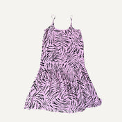 M&S Lilac Zebra Print Shift Dress