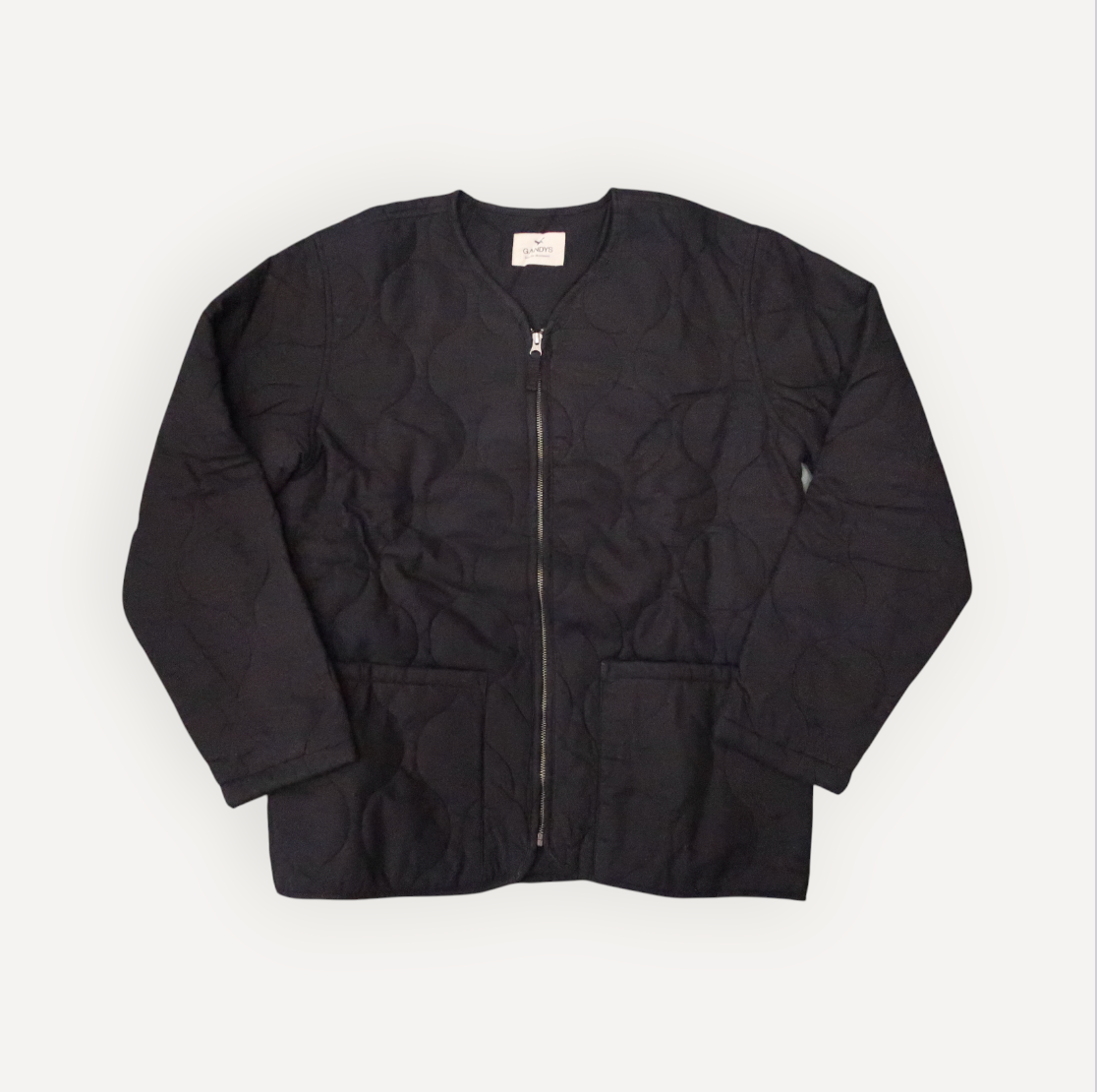Black Gandy's Cotton Quilted Jacket