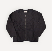 Black Gandy's Cotton Quilted Jacket