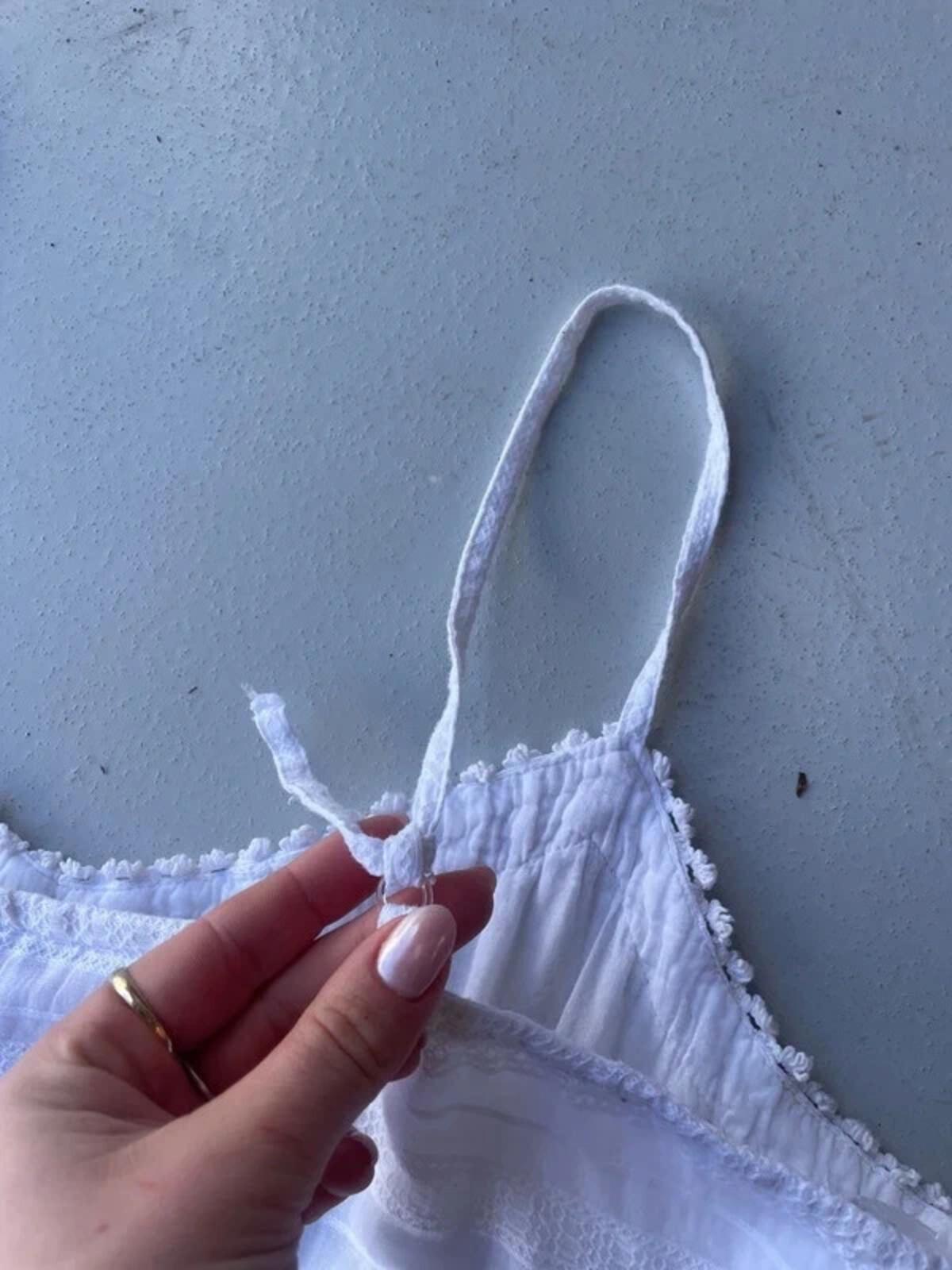 White Cotton Maxi Dress
