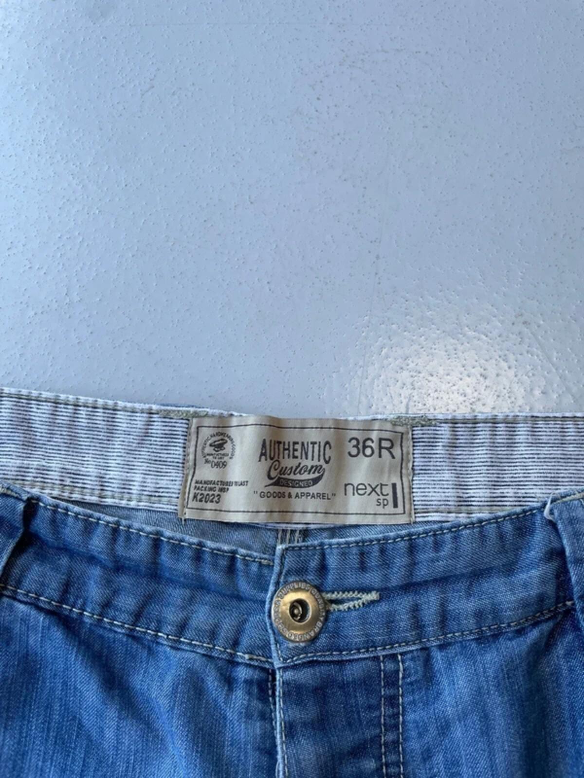 Denim baggy jorts