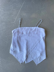 y2k pale blue beaded cami