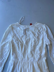 Falmers heritage white broderie lace summer dress