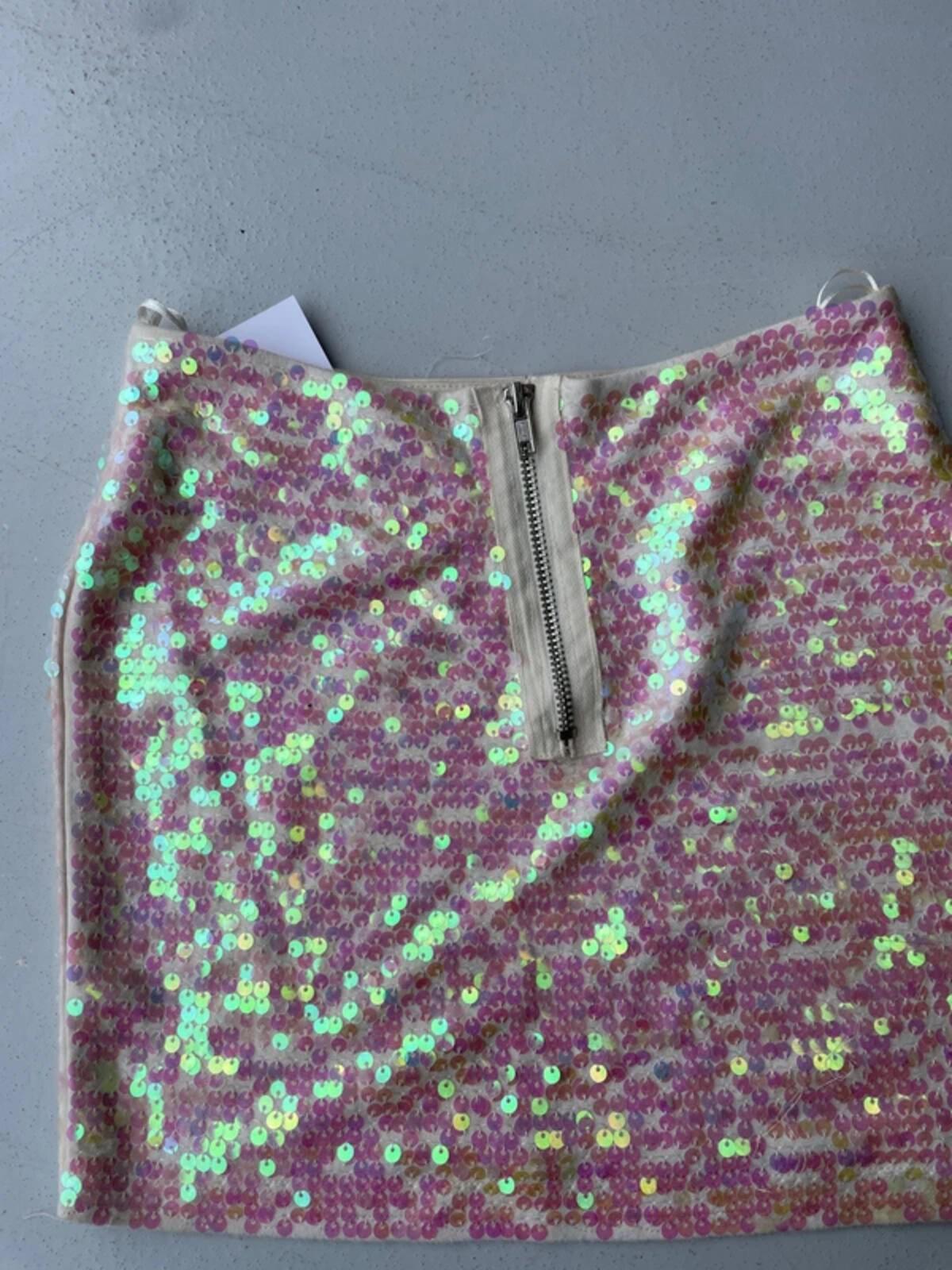 00s Topshop sequin mini skirt