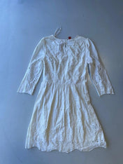 Falmers heritage white broderie lace summer dress