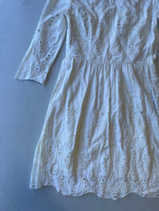 Falmers heritage white broderie lace summer dress