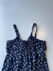 Y2K Peruna navy paisley print maxi dress