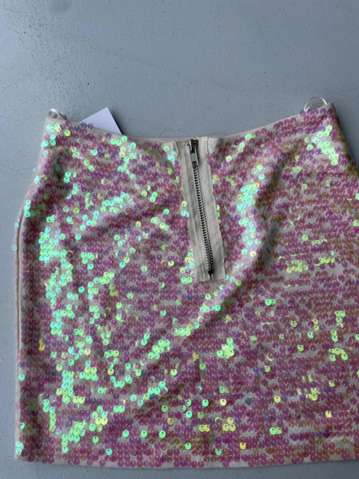 00s Topshop sequin mini skirt