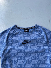 Nike Air pale blue Monogram short sleeve tshirt