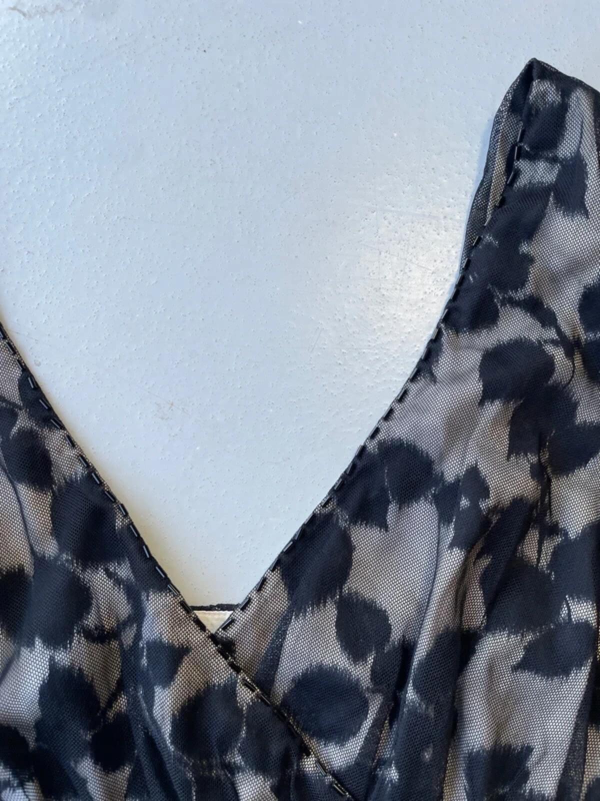 Vintage y2k coast black lace cami
