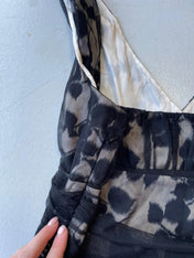 Vintage y2k coast black lace cami
