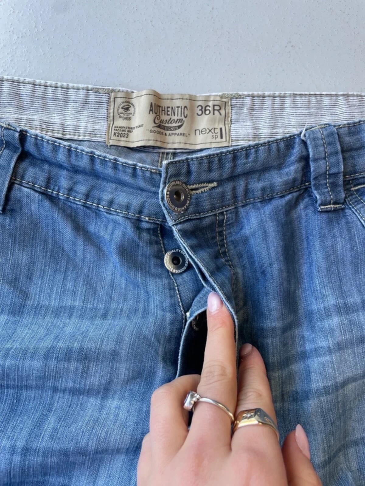 Denim baggy jorts