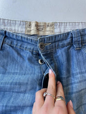 Denim baggy jorts