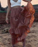 Learn to make a Frilled Maxi Skirt